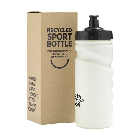 Recycled sports bottle 500 ml
